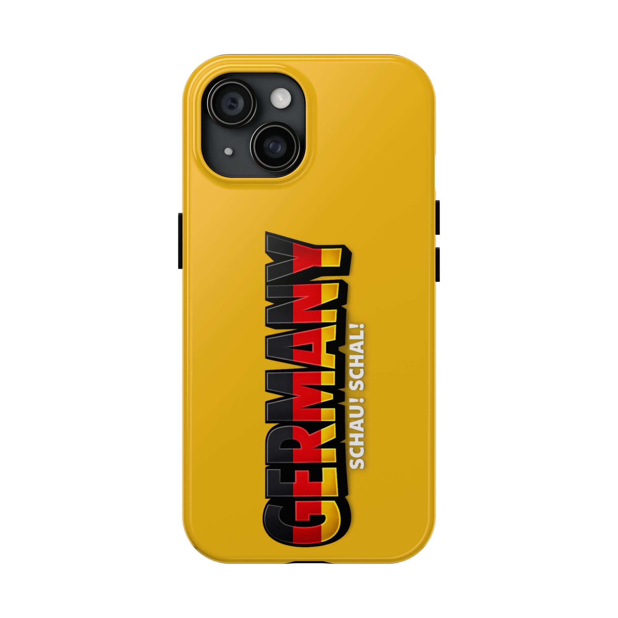 Germany Text Phone Case | Soccer Fan Phone Case, Protective, Glossy, World Cup 2026