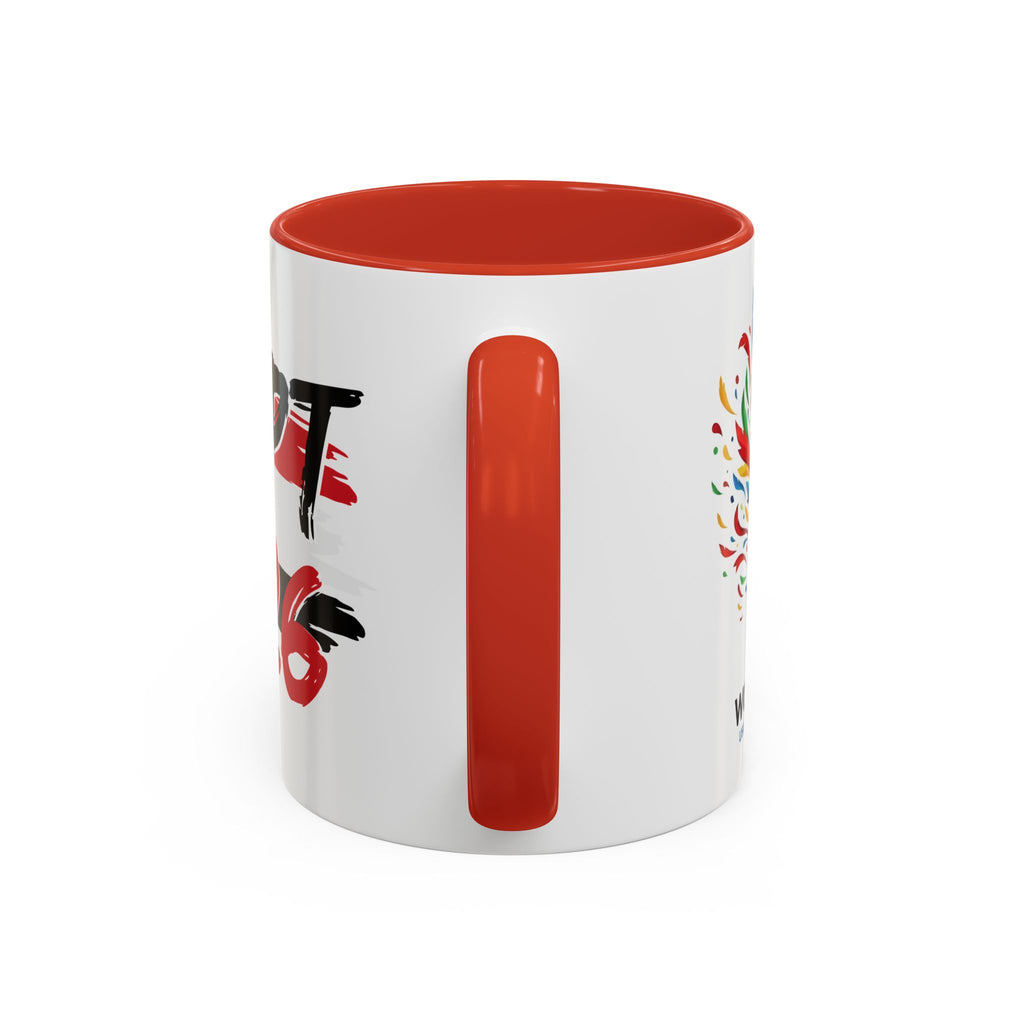 Egypt 2026 Soccer World Cup Accent Coffee Mug | Egypt 2026 Football Flag Design, Soccer World Cup 2026, Gift for Dad