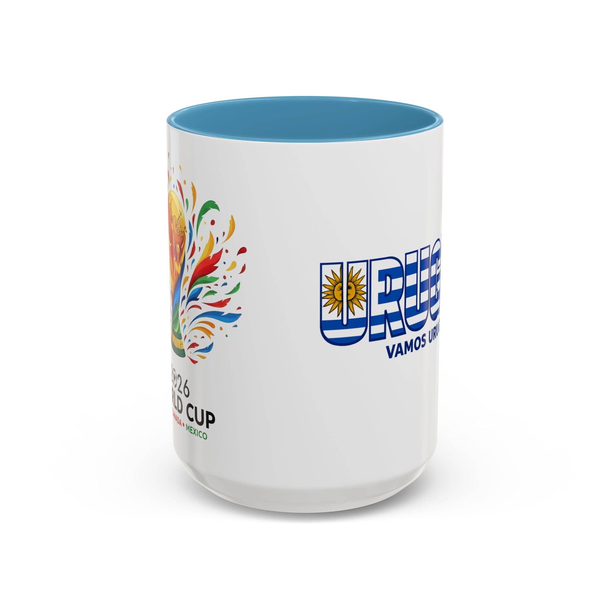 Uruguay Vamos Uruguay Mug | Accent Coffee Mug 11oz 15oz, Soccer World Cup, Gift for Dad