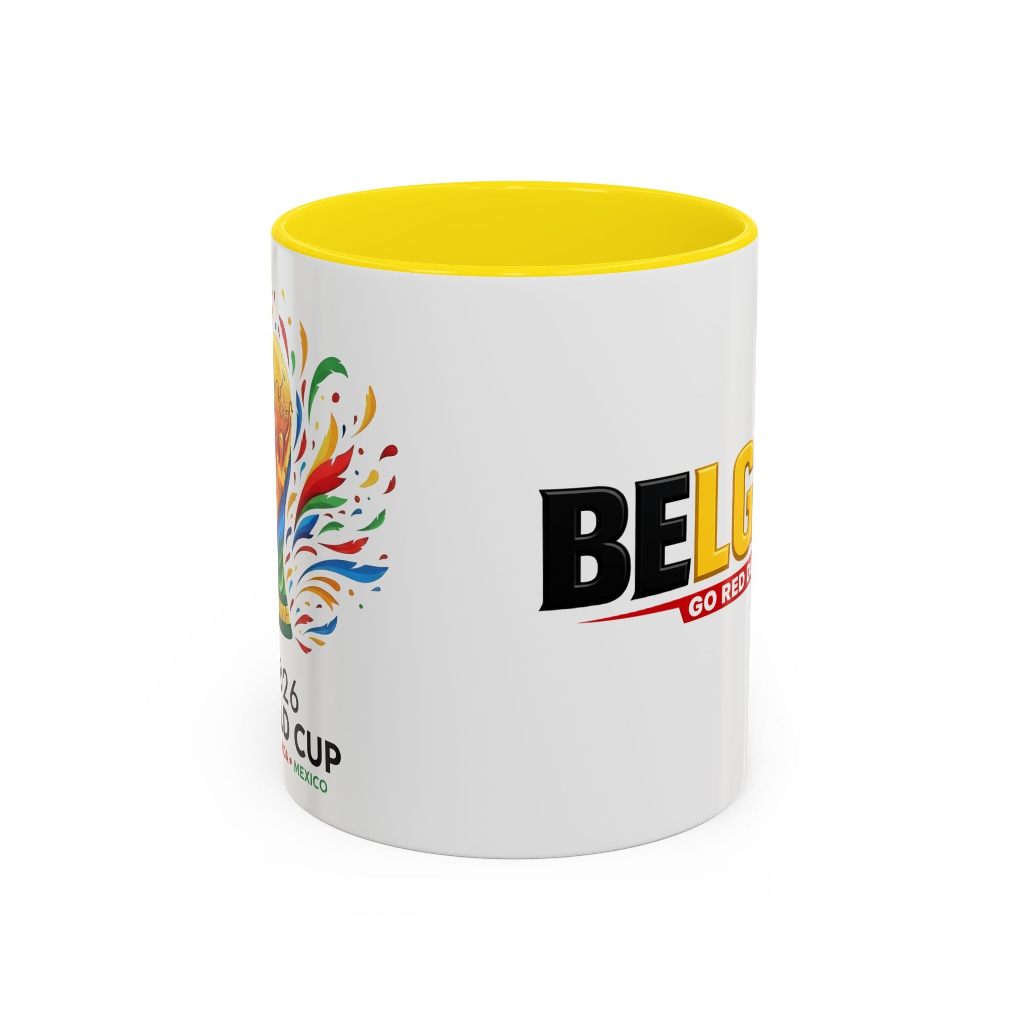 Belgium Go Red Devils Mug | Accent Coffee Mug 11oz 15oz