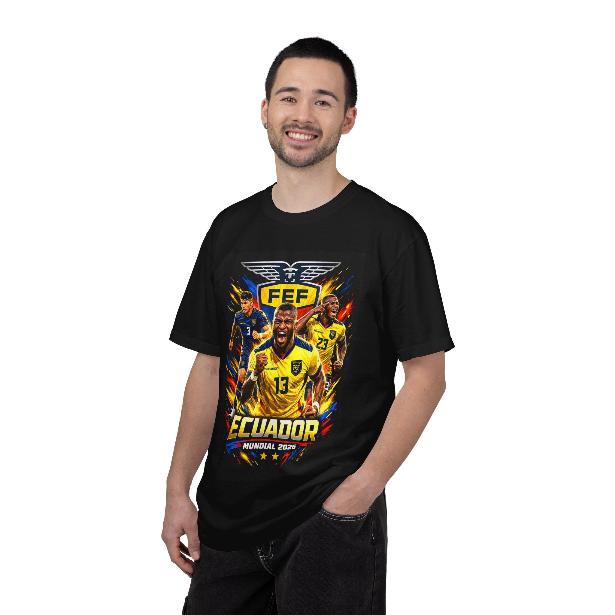 Ecuador Soccer Players T-Shirt | 2026 World Cup Team Tee, Ecuador Flag, Gift for him, Collectible