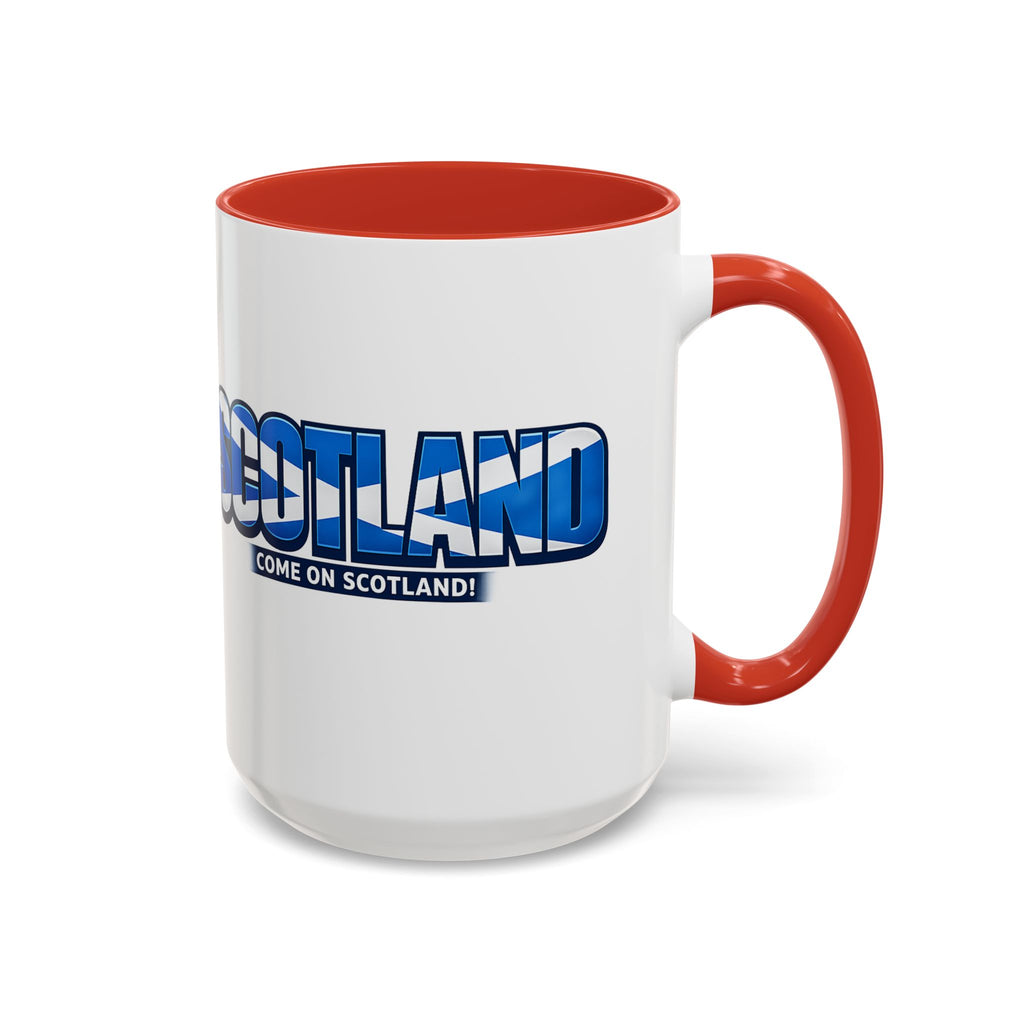 Scotland Come On Scotland Mug | Accent Coffee Mug 11oz 15oz, Soccer World Cup 2026, Gift for Dad