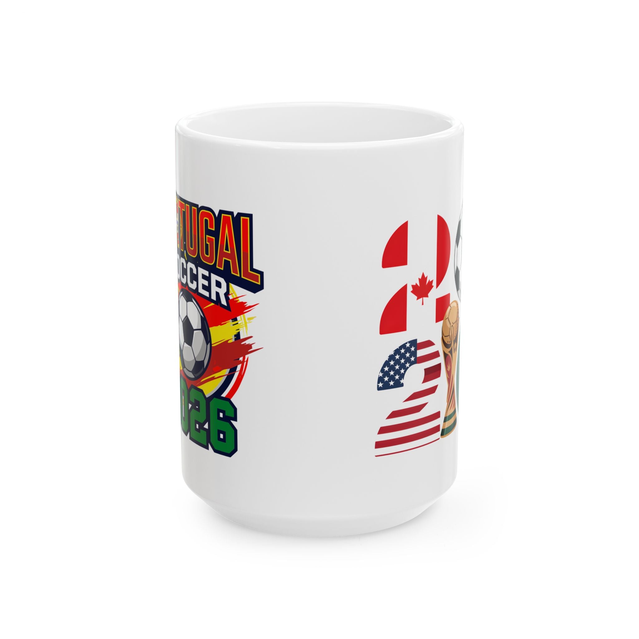 Portugal Soccer 2026 Mug | World Cup Flags, World Cup 2026 Coffee Mugs, Portugal Flag