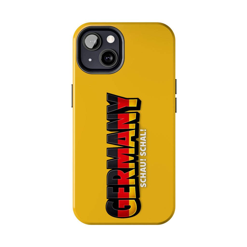 Germany Text Phone Case | Soccer Fan Phone Case, Protective, Glossy, World Cup 2026