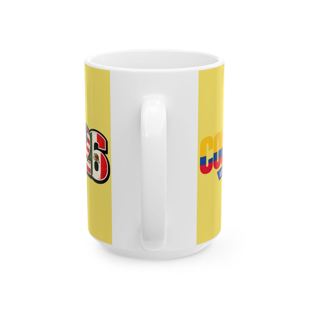 Colombia World Cup 2026 Mug | Ceramic Coffee Cup, Colombia Flag, Gift For Dad