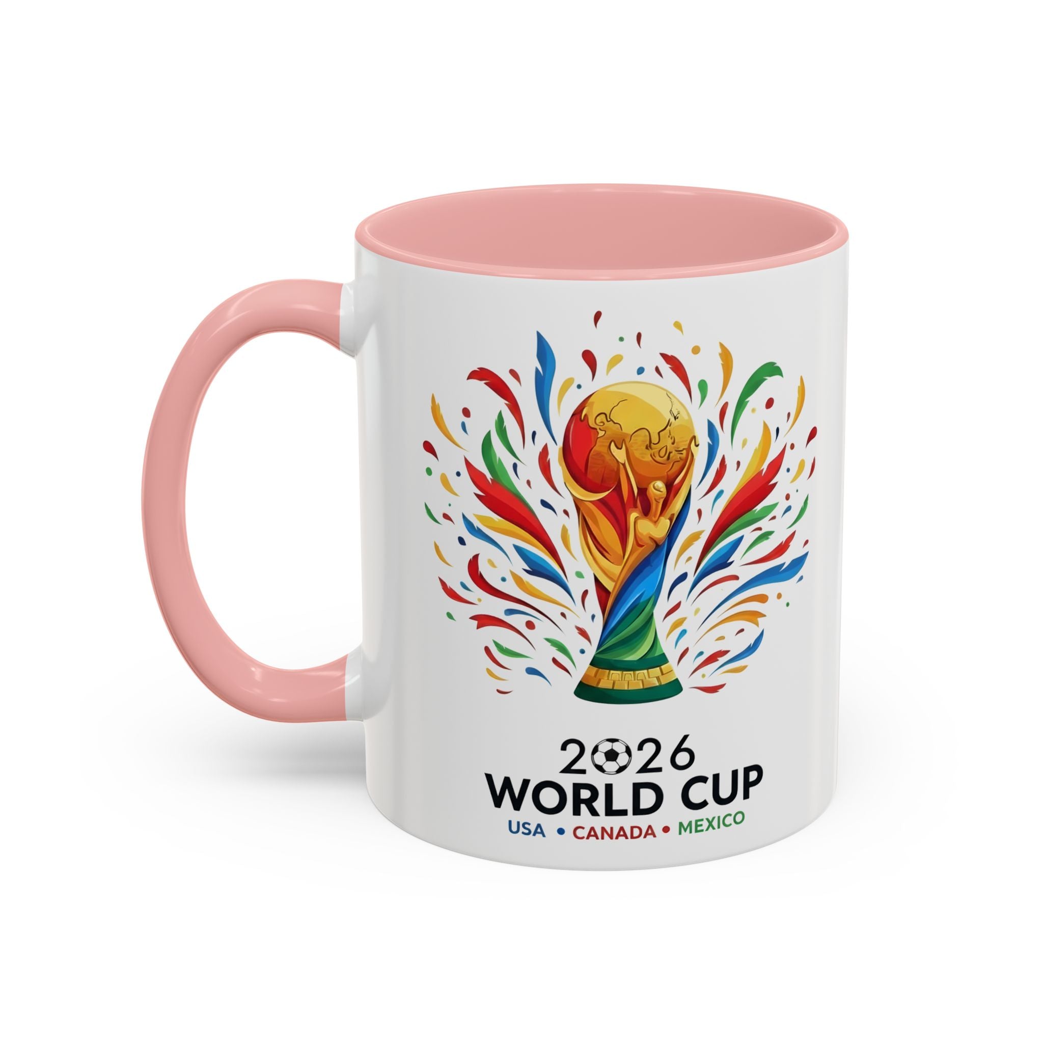 Mexico Coffee Mug | Accent Coffee Cup 11oz 15oz, World Cup 2026, Gift for Dad, Mexican Flag