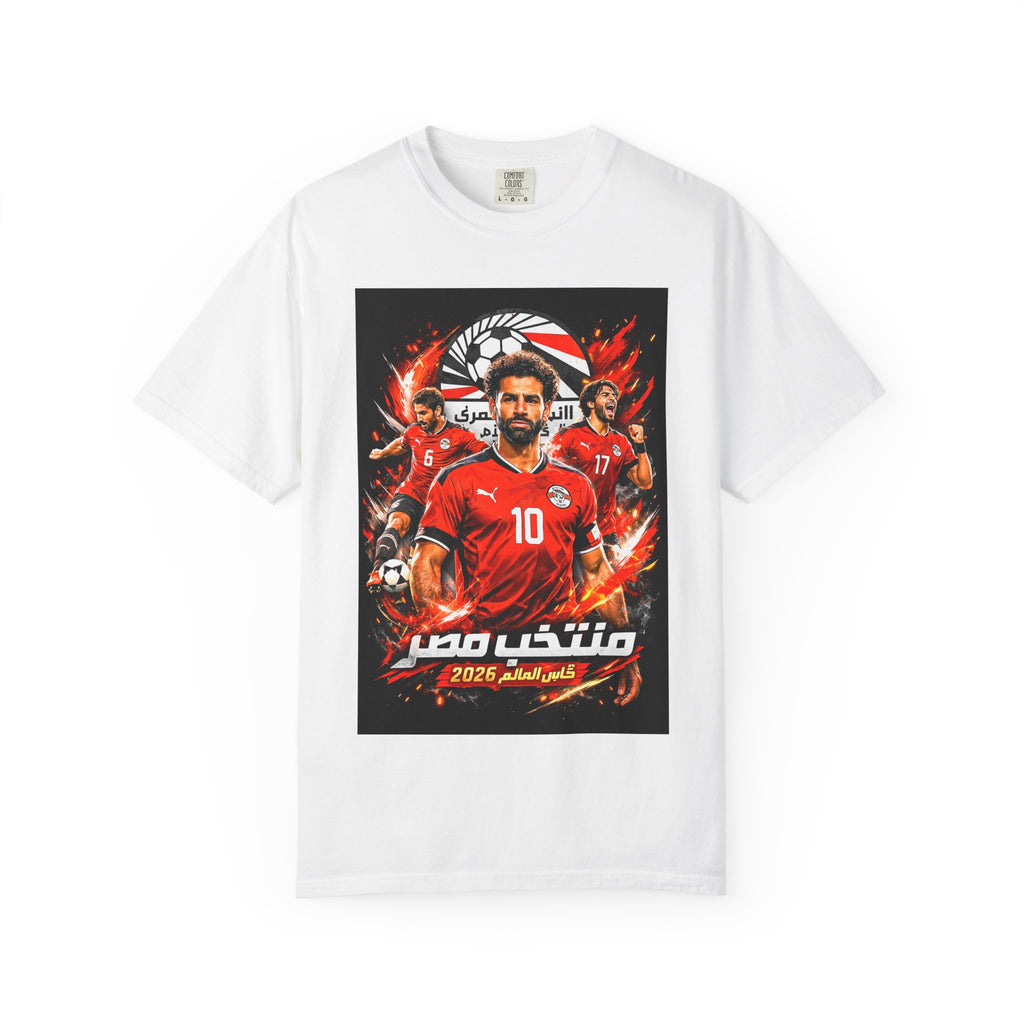 Egypt Football Players T-shirt | 2026 World Cup Back Trophy Design, Egypt Flag, Gift for him, Collectible