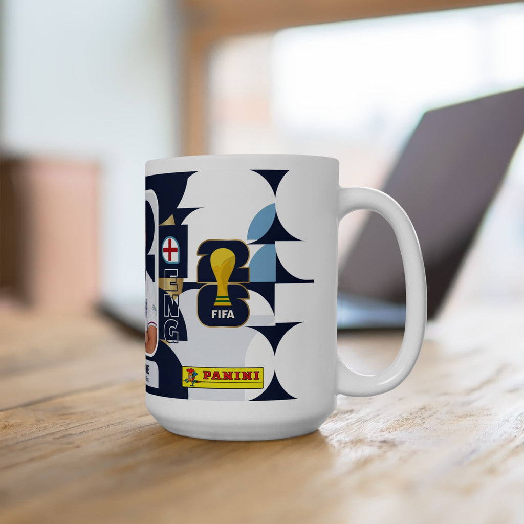 Harry Kayne England Soccer Ceramic Cup — England Football Team Collectible (11oz, 15oz), World Cup 2026 Mugs