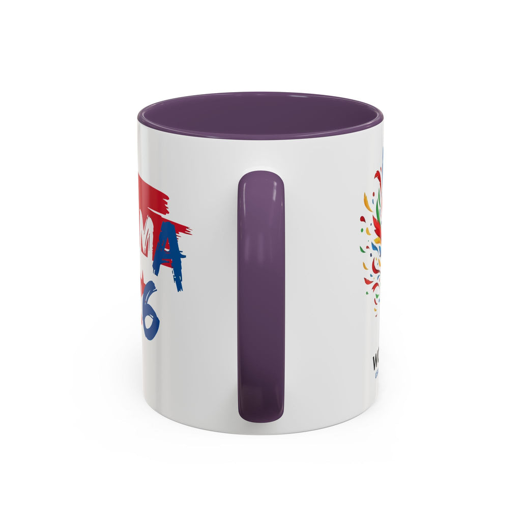 Panama 2026 Soccer Logo Accent Mug | 11oz 15oz, World Cup 2026, Gift for Dad
