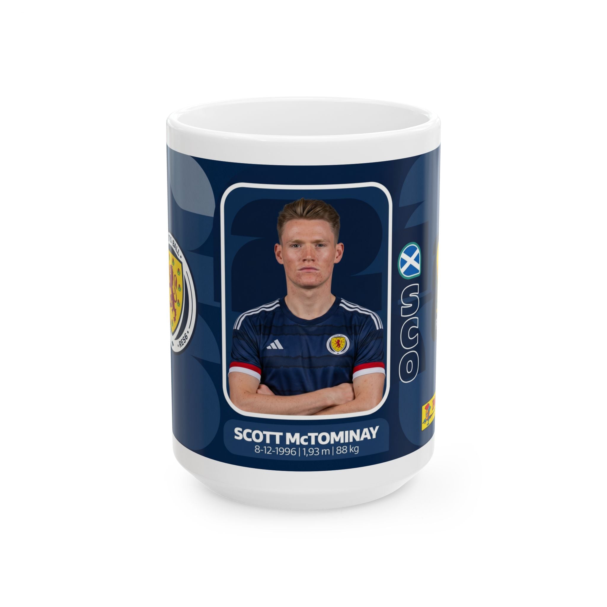 Scotland Soccer Player Scott McTominay Mug — Ceramic Coffee Cup (11oz/15oz), World Cup 2026 Mugs