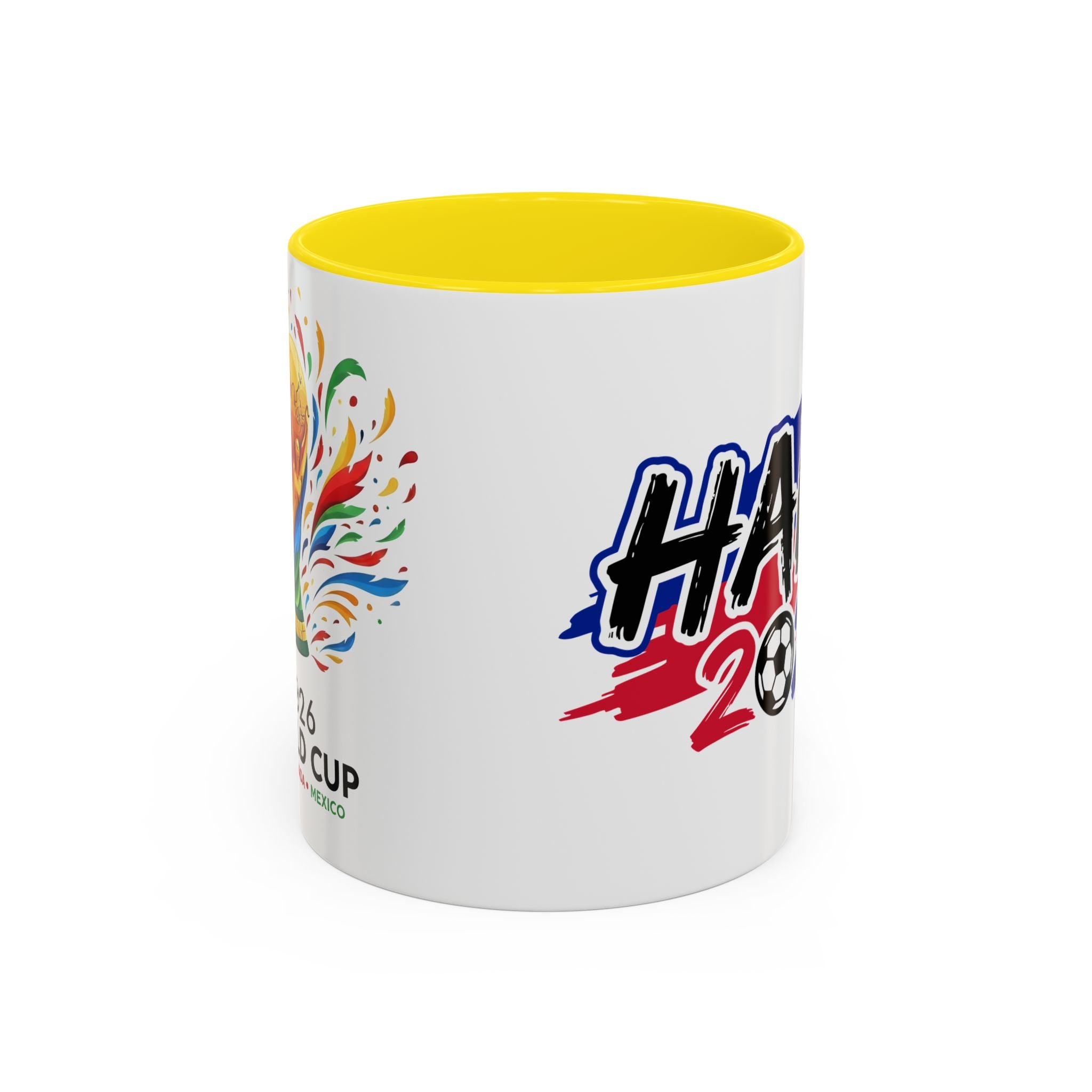 Haiti 2026 Soccer Graphic Mug | Accent Coffee Mug,Soccer World Cup 2026, Gift for Dad