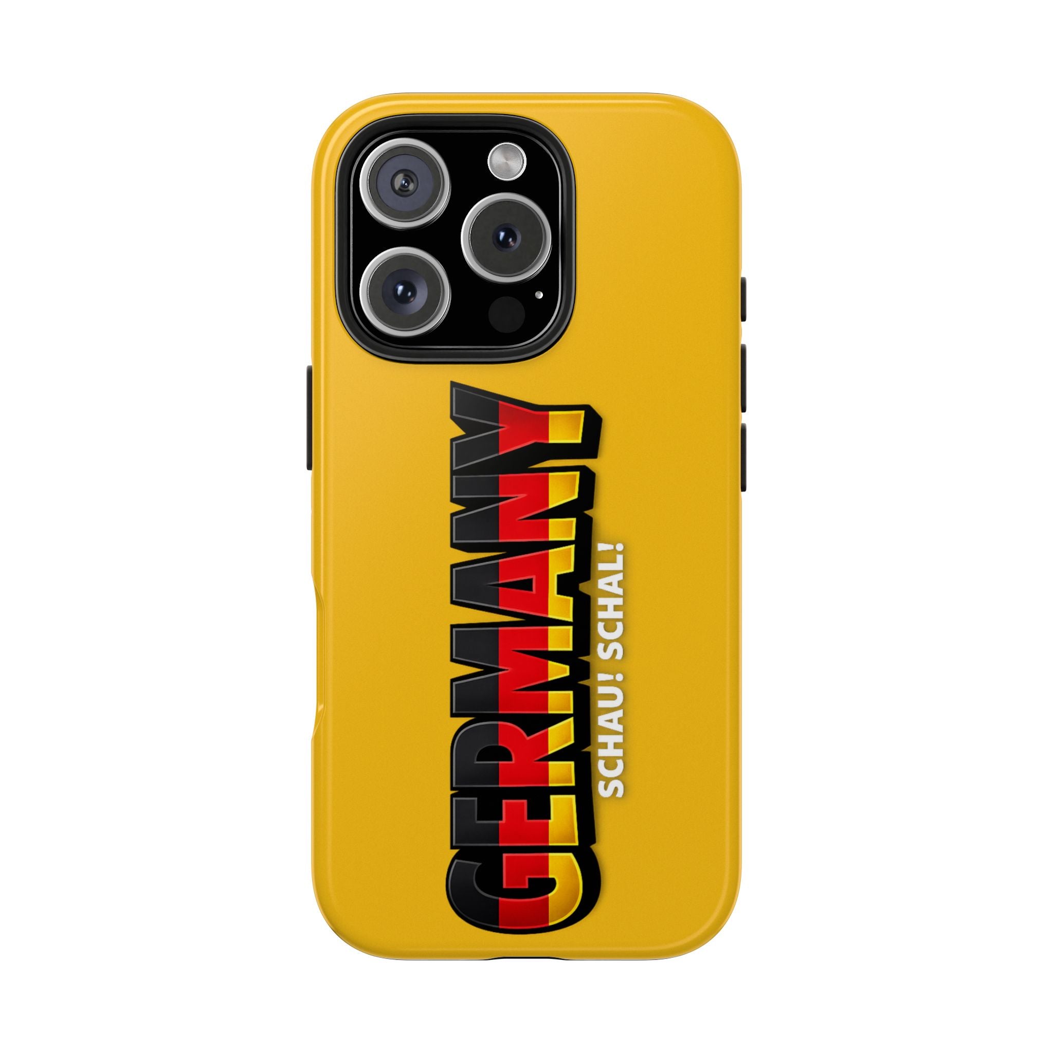 Germany Text Phone Case | Soccer Fan Phone Case, Protective, Glossy, World Cup 2026