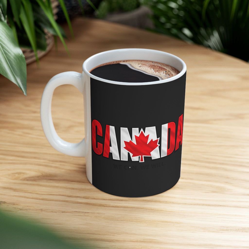 Canada World Cup 2026 Mug, Canada Flag, Ceramic Coffee Cup, Gift For Dad