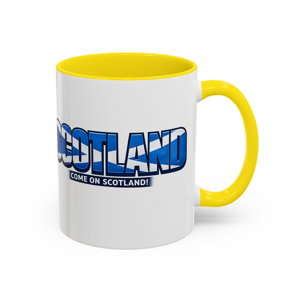 Scotland Come On Scotland Mug | Accent Coffee Mug 11oz 15oz, Soccer World Cup 2026, Gift for Dad