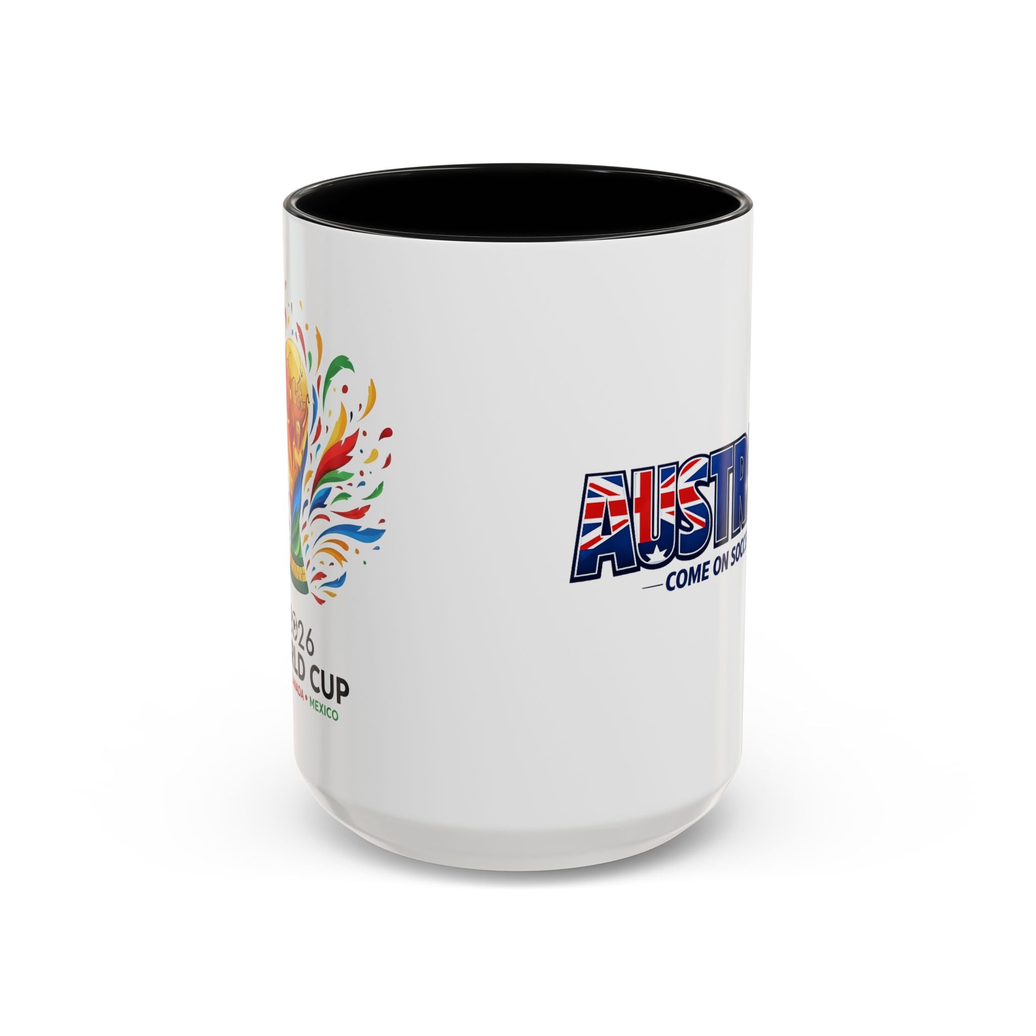 Australia Soccer Cheers Mug | Accent Coffee Mug 11oz 15oz