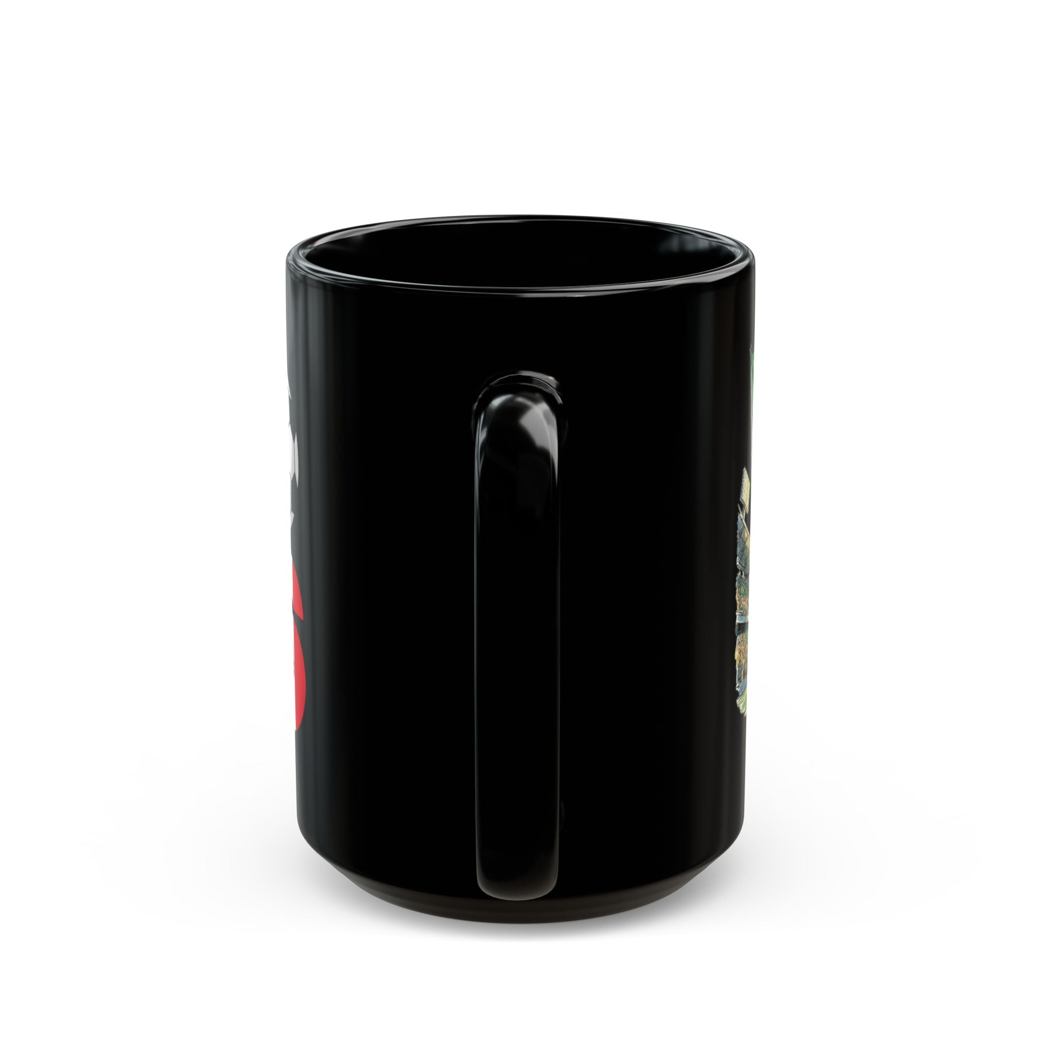 Brasil Soccer World Cup Mug | Black Ceramic Coffee Mug, Gift for Dad