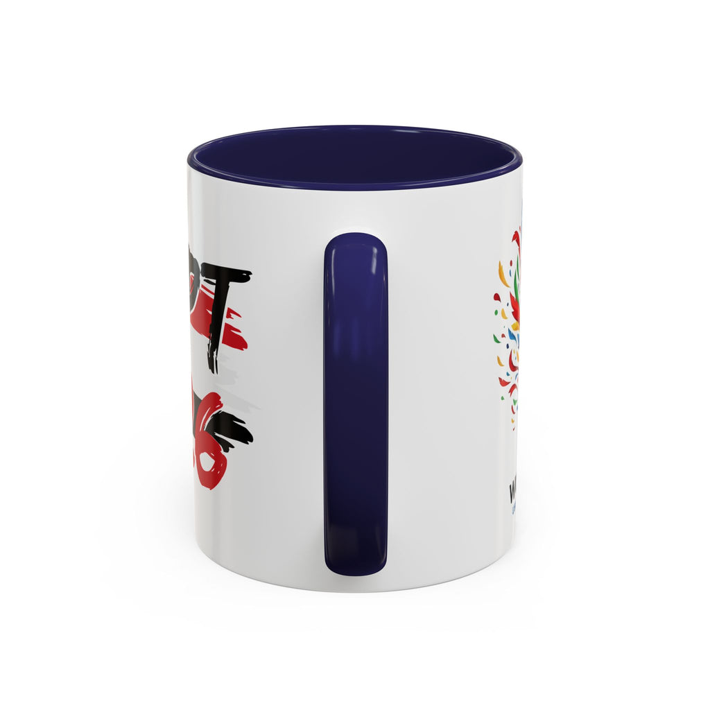 Egypt 2026 Soccer World Cup Accent Coffee Mug | Egypt 2026 Football Flag Design, Soccer World Cup 2026, Gift for Dad