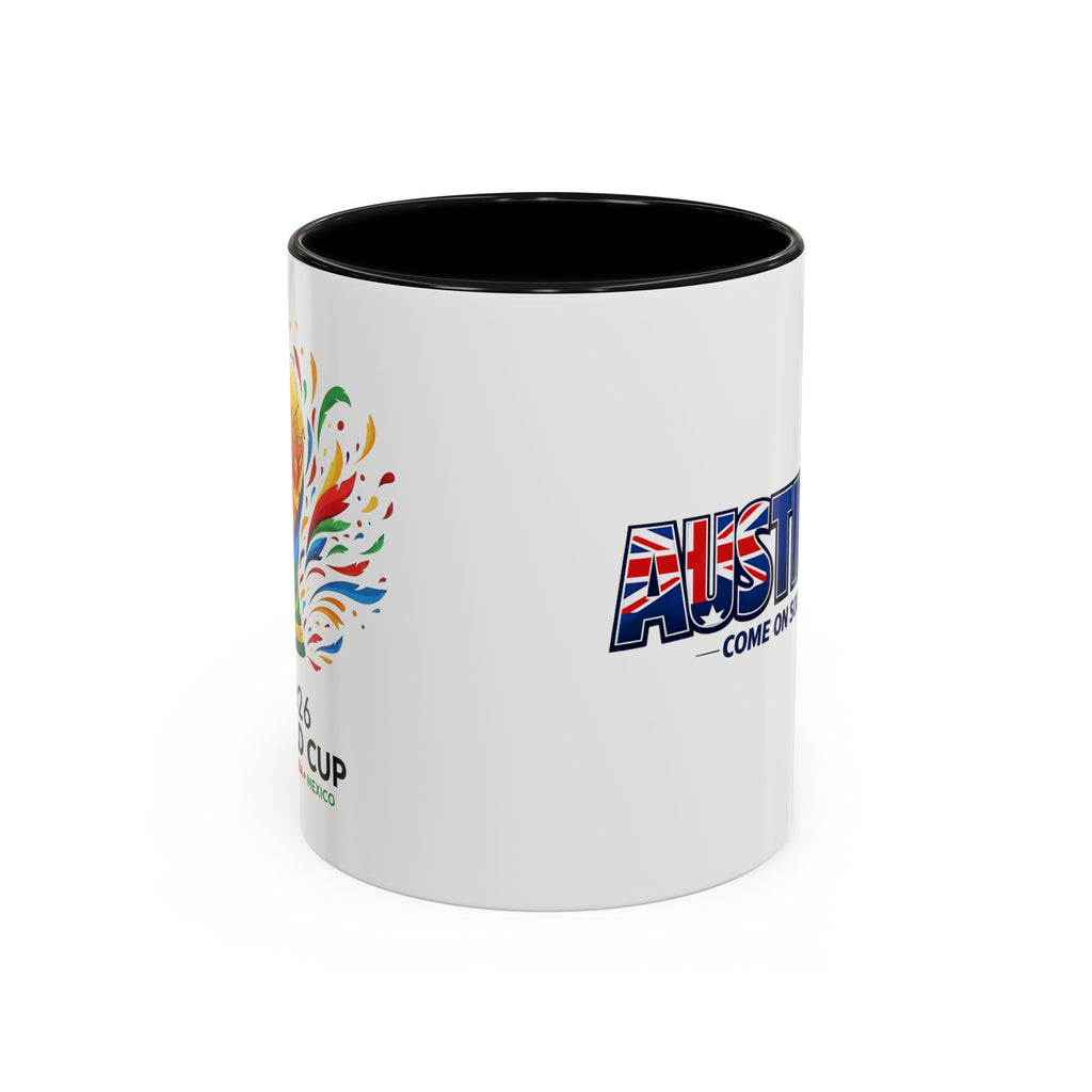 Australia Soccer Cheers Mug | Accent Coffee Mug 11oz 15oz