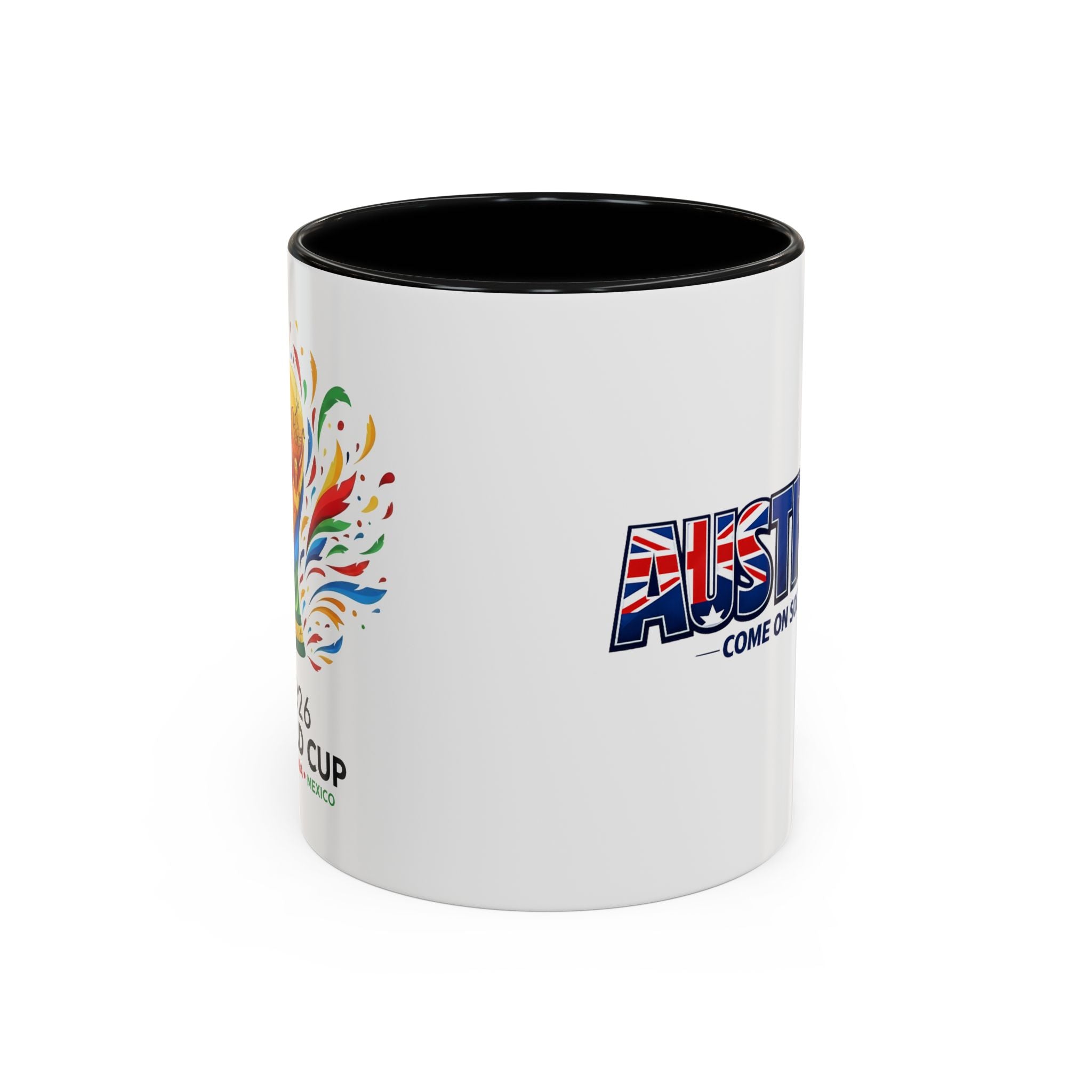 Australia Soccer Cheers Mug | Accent Coffee Mug 11oz 15oz