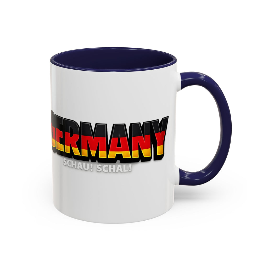Germany flag text Mug | Accent Coffee Mug 11oz or 15oz, World Cup 2026, Gift for Dad