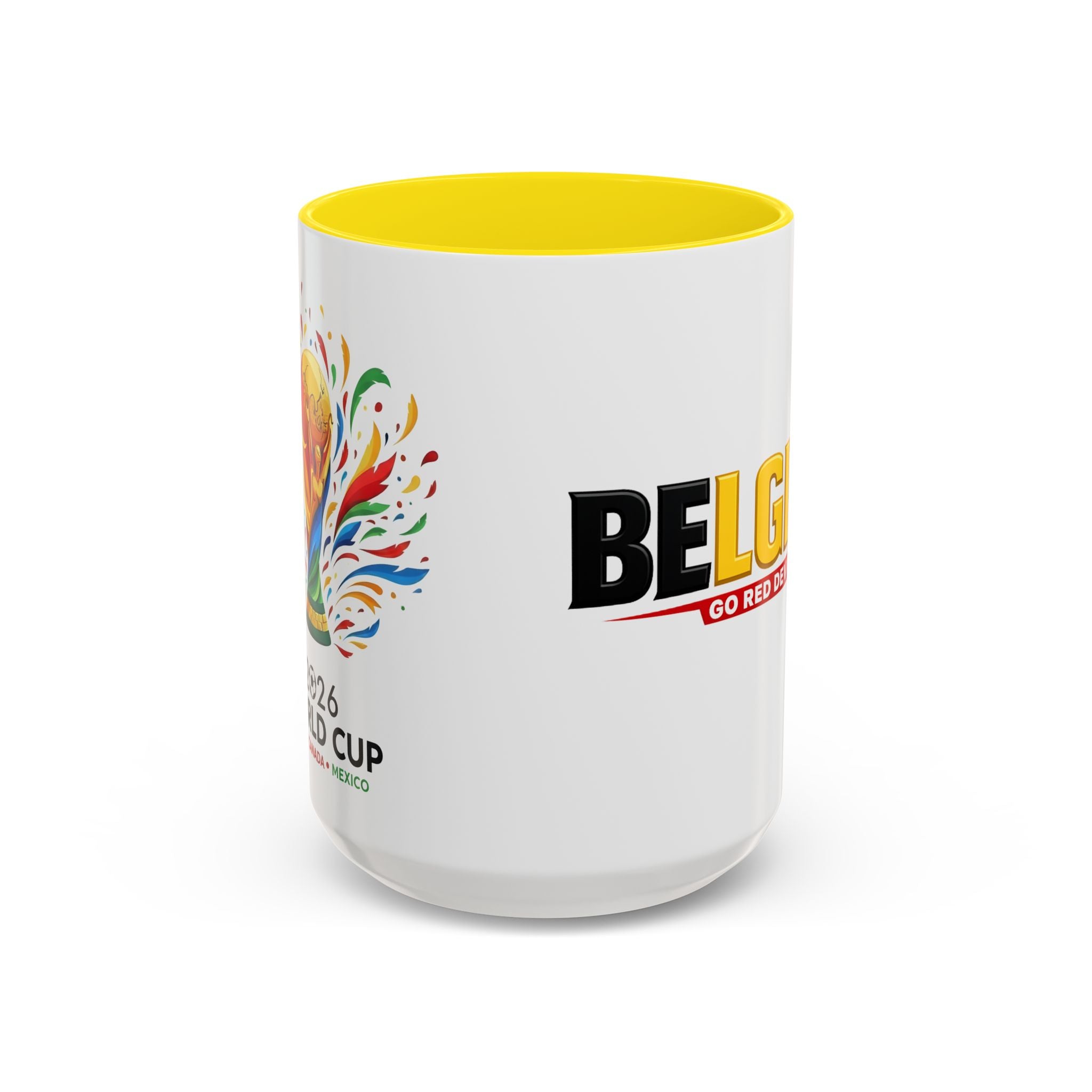 Belgium Go Red Devils Mug | Accent Coffee Mug 11oz 15oz