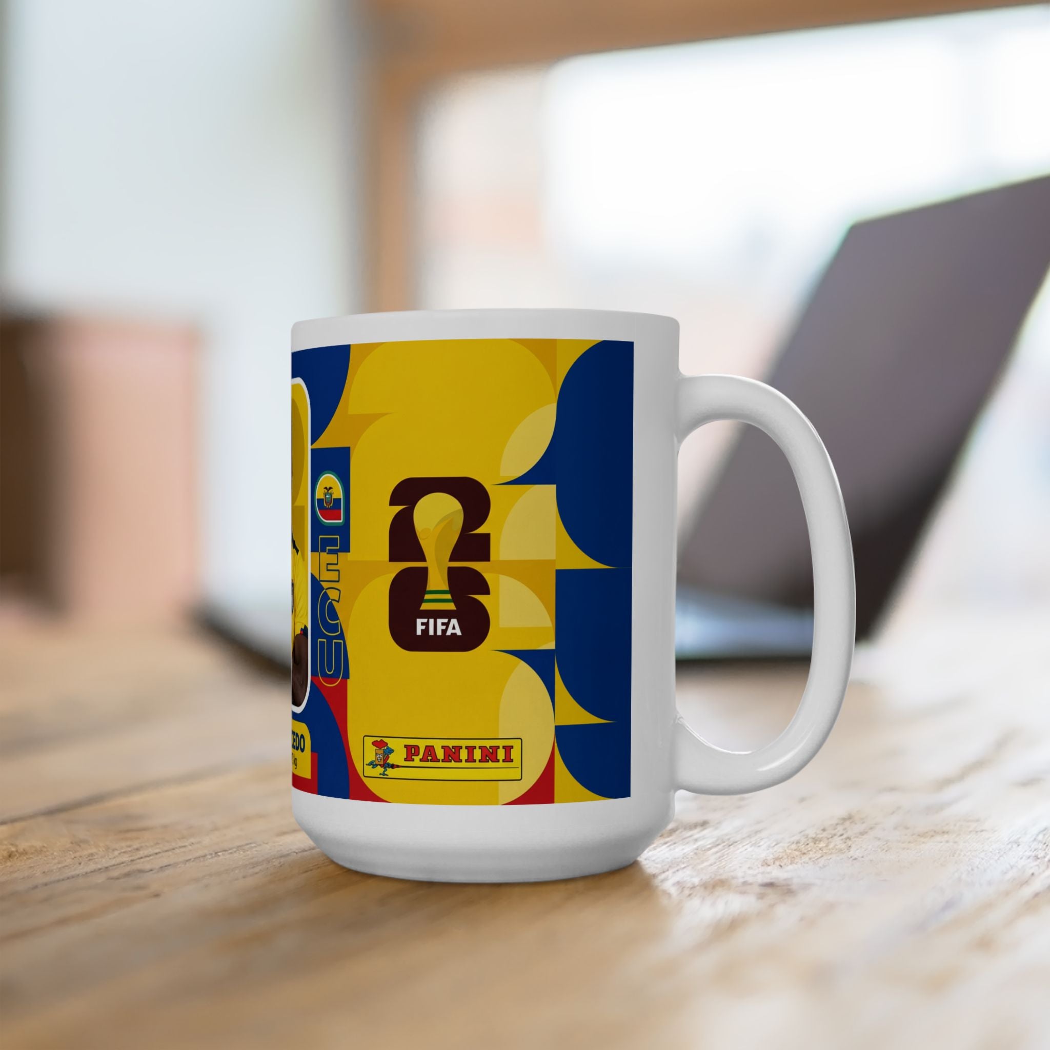 Ecuador Soccer Player Moises Caicedo Mug — Gift For Dad , World Cup 2026 Mugs