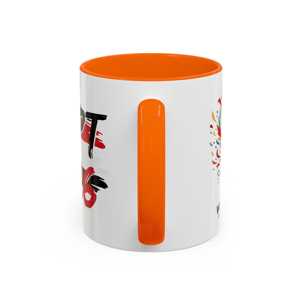 Egypt 2026 Soccer World Cup Accent Coffee Mug | Egypt 2026 Football Flag Design, Soccer World Cup 2026, Gift for Dad