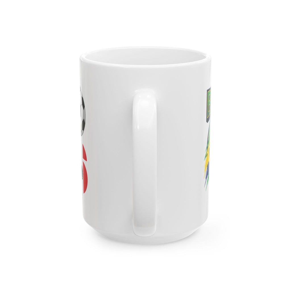 Brazil Soccer National Team, Ceramic Coffee Mug, 11oz or 15oz sizes, World Cup 2026 Mugs