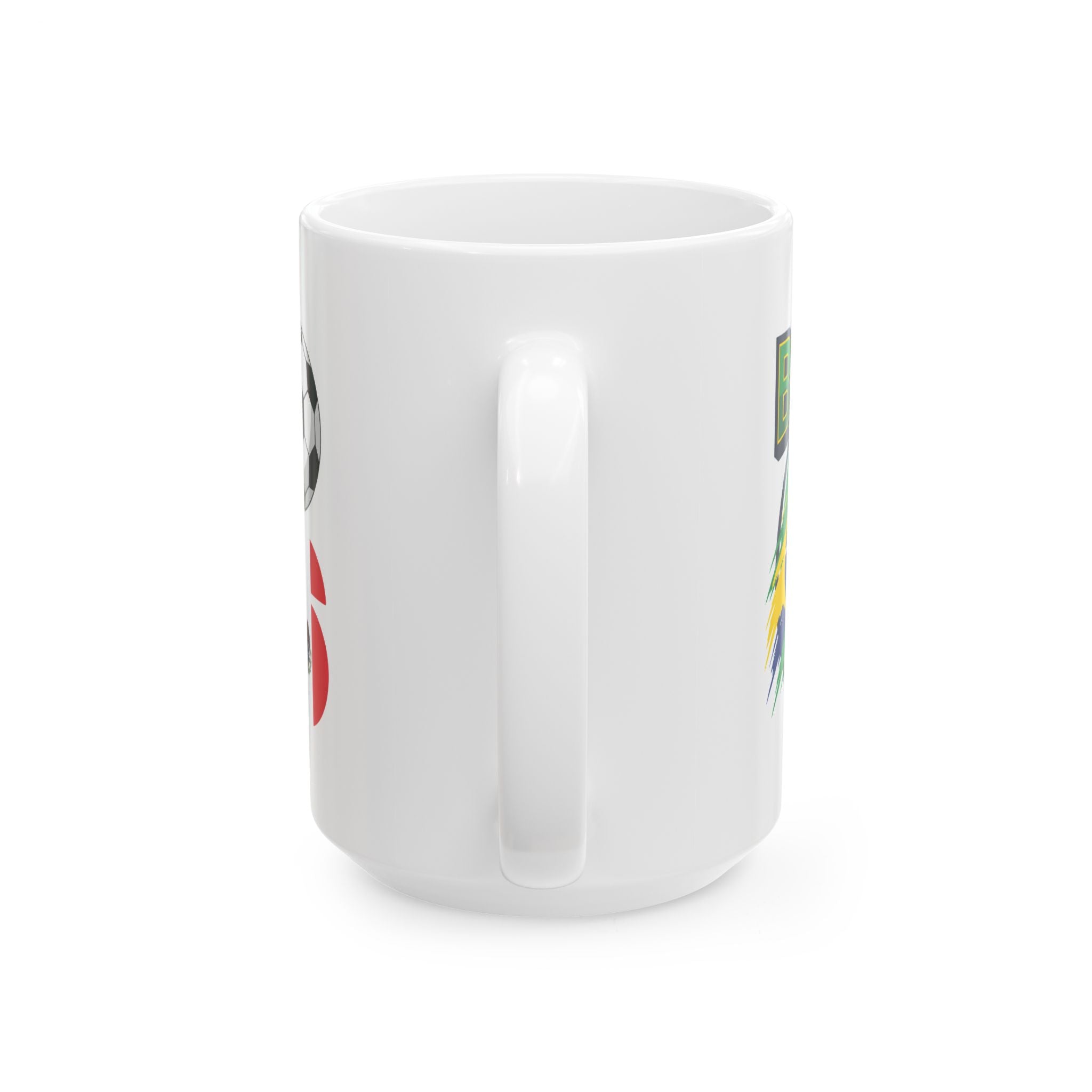 Brazil Soccer National Team, Ceramic Coffee Mug, 11oz or 15oz sizes, World Cup 2026 Mugs