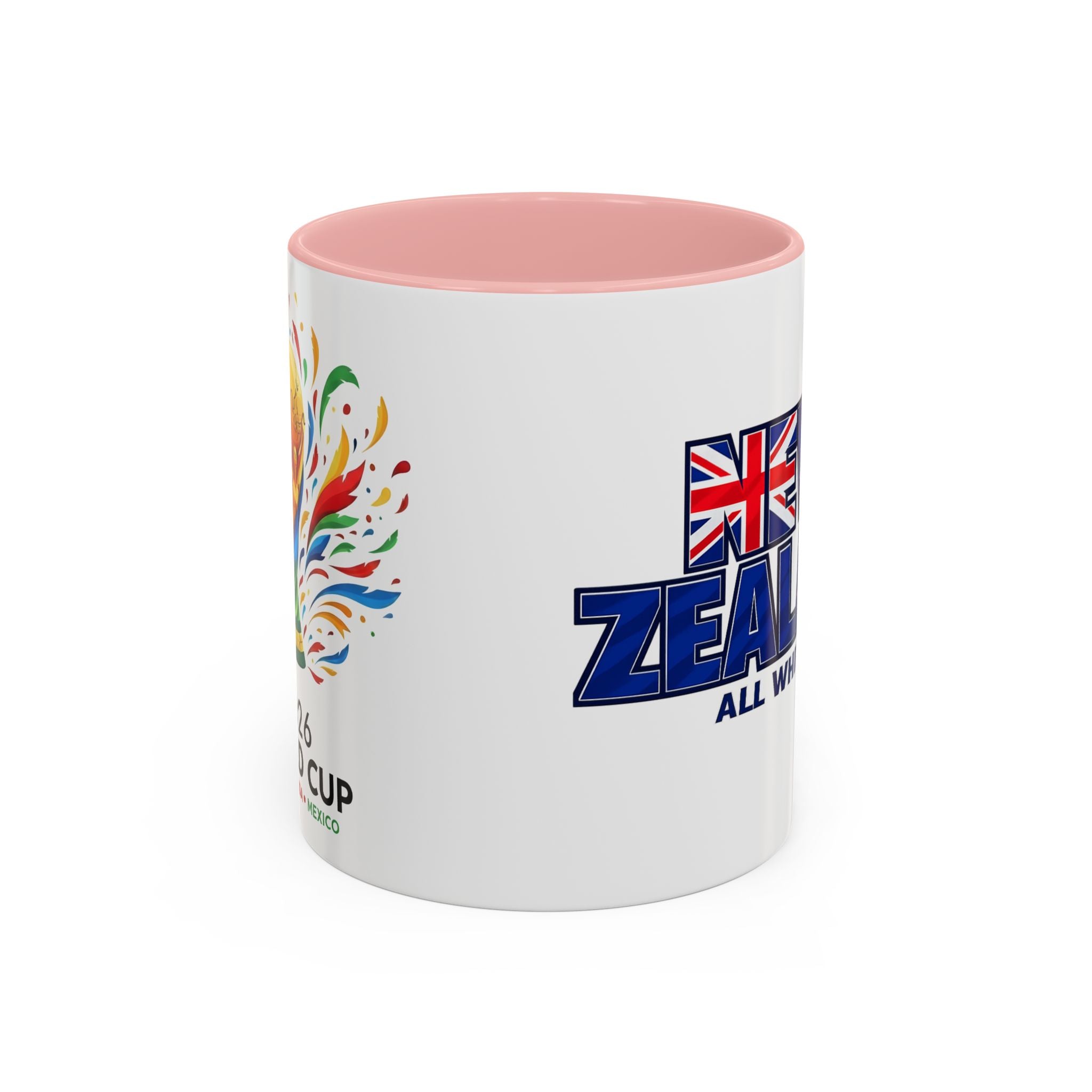 New Zealand All Whites Coffee Mug | Accent 11/15oz, World Cup 2026, Gift for Dad