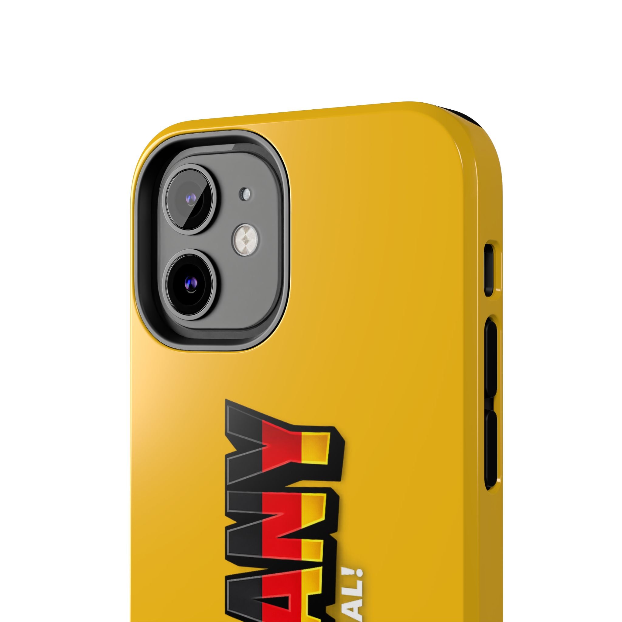 Germany Text Phone Case | Soccer Fan Phone Case, Protective, Glossy, World Cup 2026