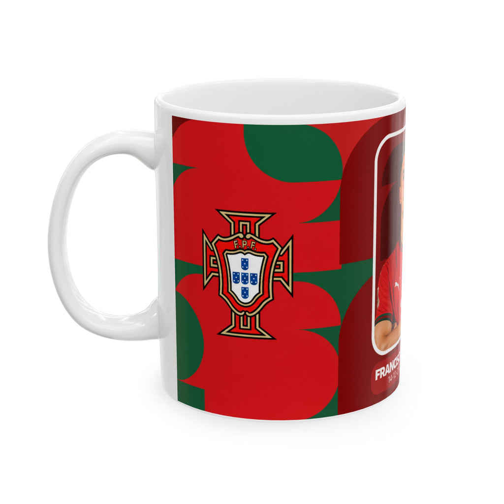 Portugal Soccer Player Francisco Conceição Mug — 11oz/15oz Ceramic Coffee Cup, World Cup 2026 Mugs