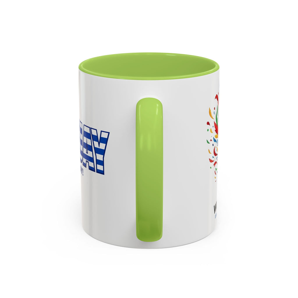 Uruguay Vamos Uruguay Mug | Accent Coffee Mug 11oz 15oz, Soccer World Cup, Gift for Dad