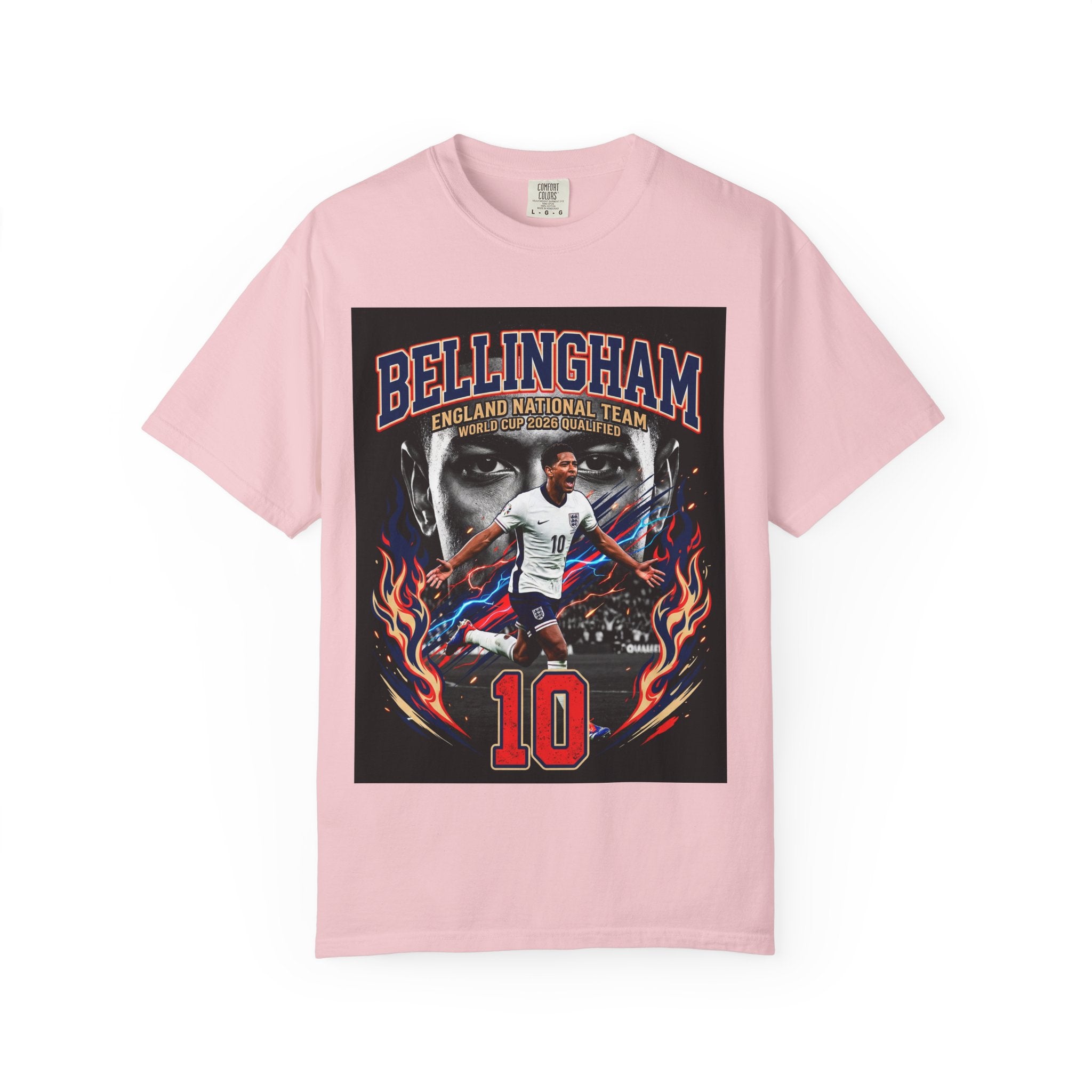 England World Cup 2026 T-shirt, Bellingham Collection Shirt, Gift for him, England Flag, Collectible