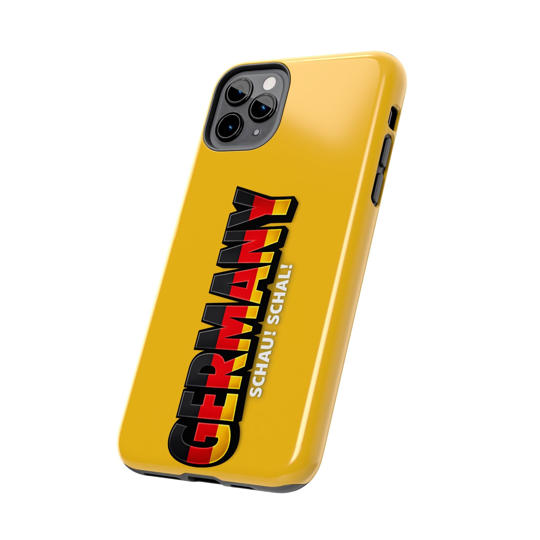 Germany Text Phone Case | Soccer Fan Phone Case, Protective, Glossy, World Cup 2026