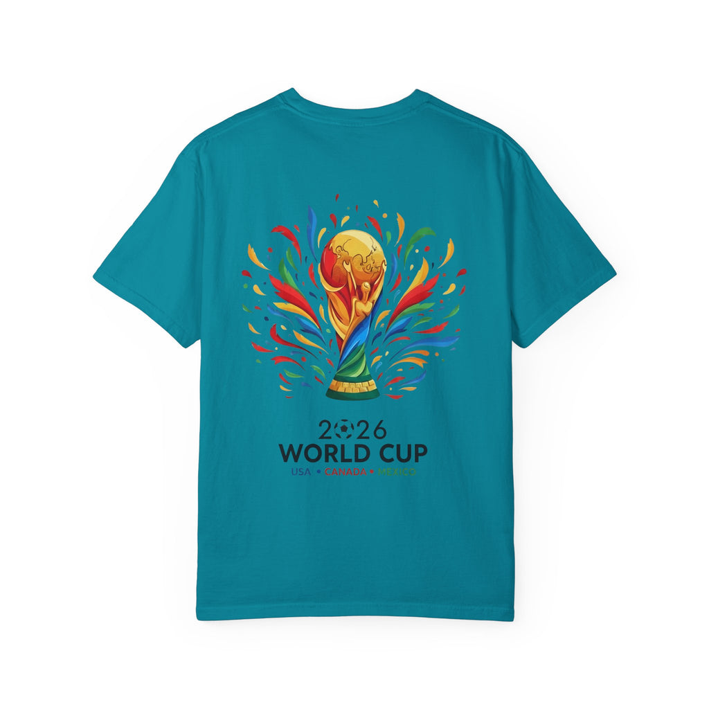 Colombia Selección Soccer Player Poster T-Shirt | 2026 World Cup Back Logo,Colombia Flag, Gift for him, Collectible