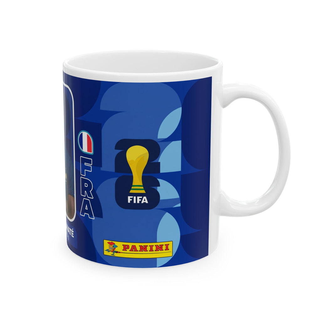 France Soccer Player  Ibrahima Konaté Mug —  Ceramic Coffee Cup (11oz & 15oz), World Cup 2026 Mugs