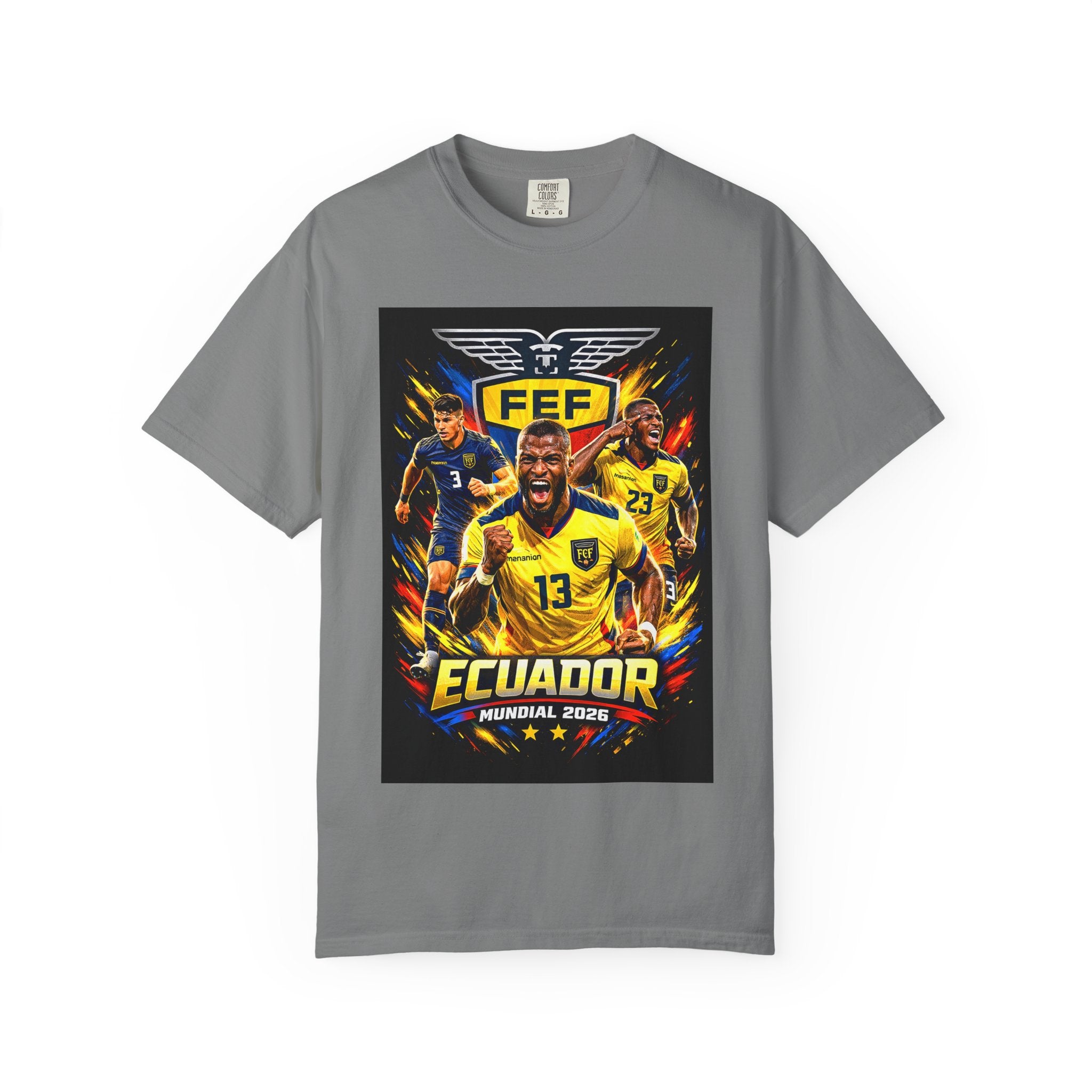 Ecuador Soccer Players T-Shirt | 2026 World Cup Team Tee, Ecuador Flag, Gift for him, Collectible