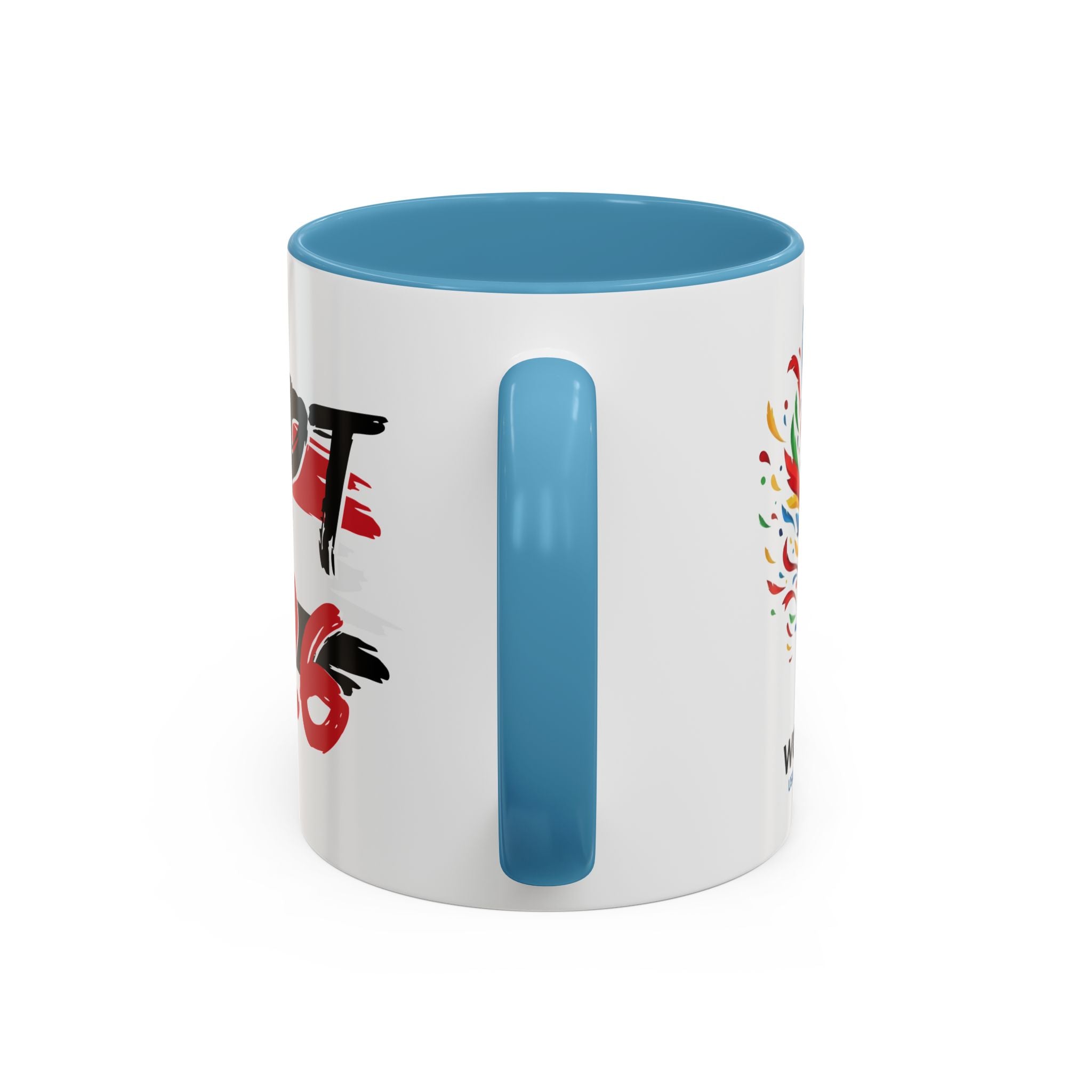 Egypt 2026 Soccer World Cup Accent Coffee Mug | Egypt 2026 Football Flag Design, Soccer World Cup 2026, Gift for Dad