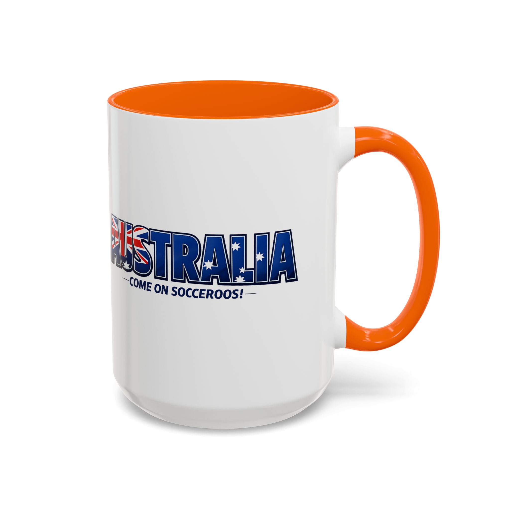 Australia Soccer Cheers Mug | Accent Coffee Mug 11oz 15oz