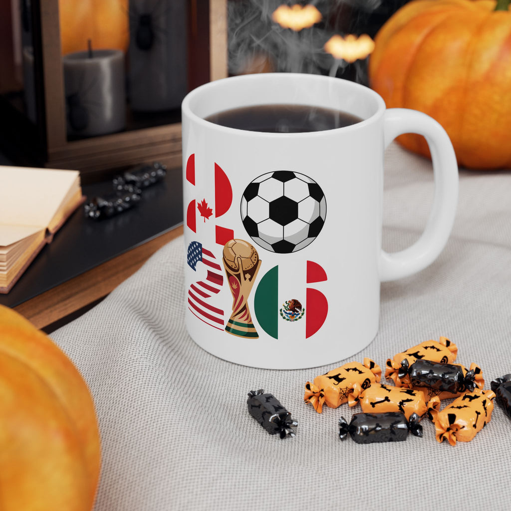 Panama Soccer Mug | Soccer Ball, World Cup 2026 Coffee Mugs, Ceramic Mug, Gift For Dad