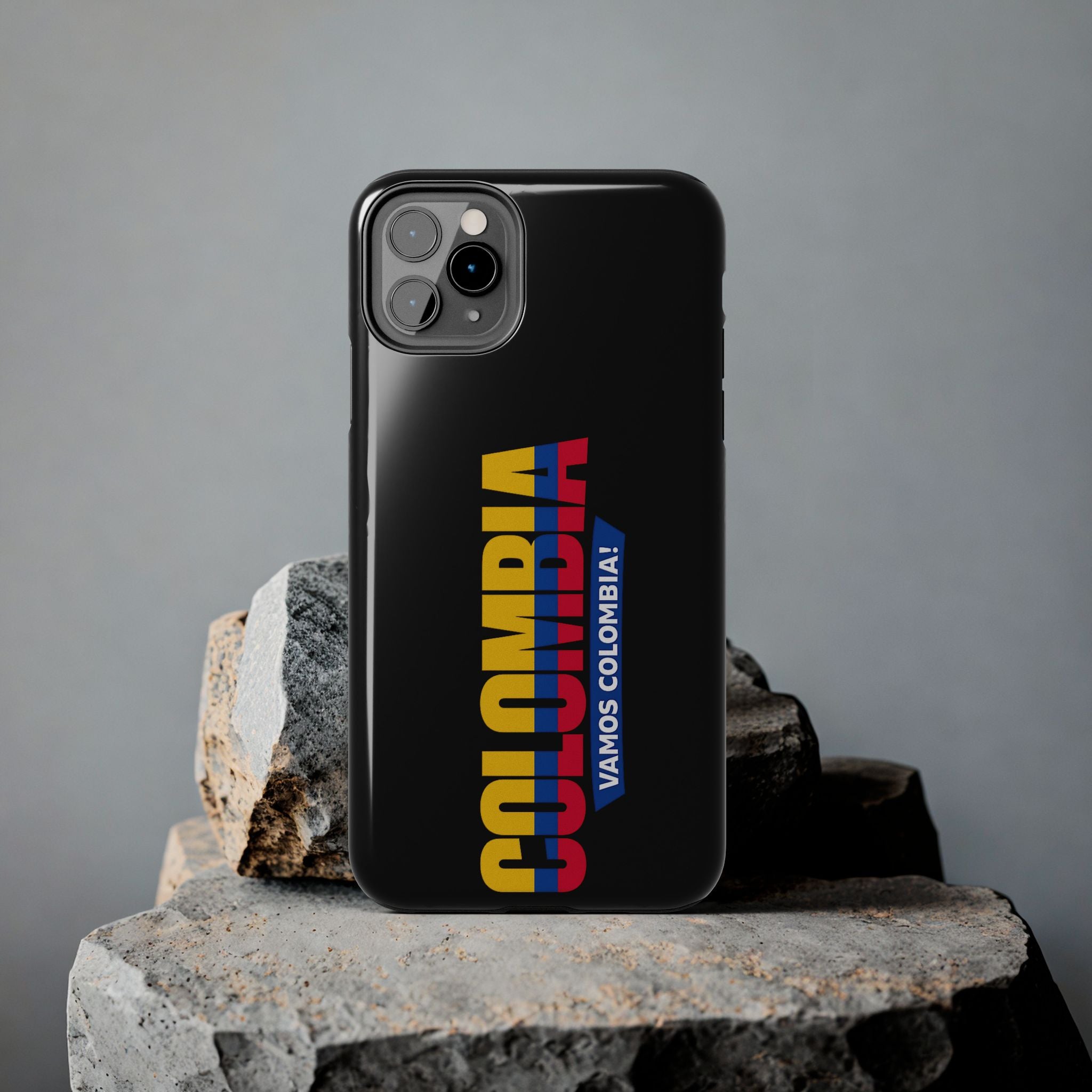 Colombia Vertical Flag Phone Case | Vamos Colombia, Protective, Glossy, World Cup 2026, Gift For Him