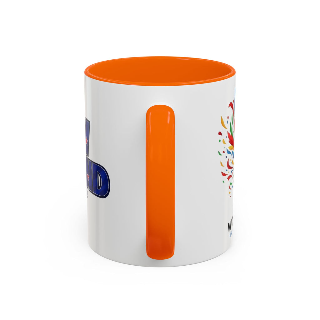 New Zealand All Whites Coffee Mug | Accent 11/15oz, World Cup 2026, Gift for Dad