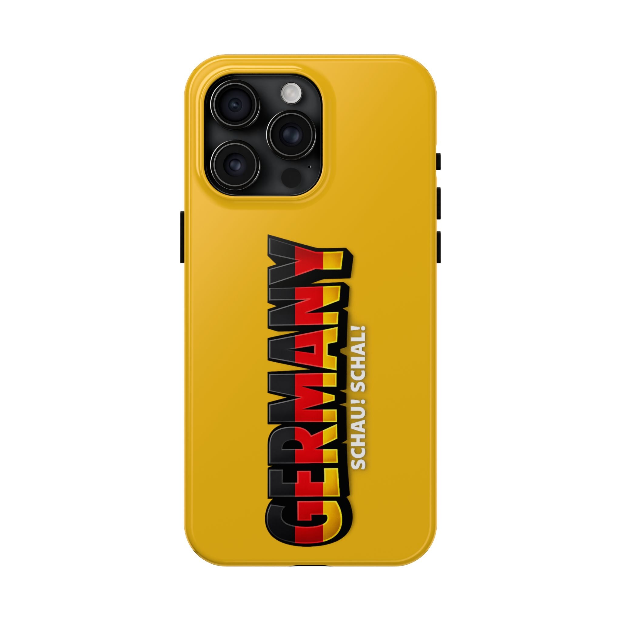 Germany Text Phone Case | Soccer Fan Phone Case, Protective, Glossy, World Cup 2026