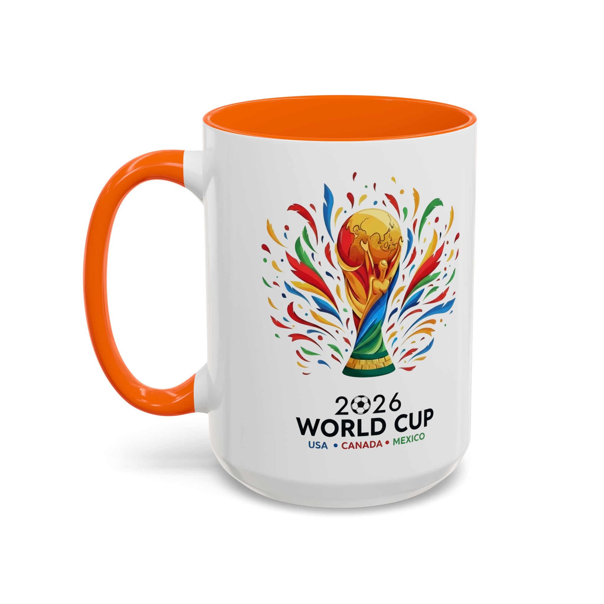Japan Nippon Text Accent Mug | Flag Lettering Coffee Cup, World Cup 2026, Gift for Dad