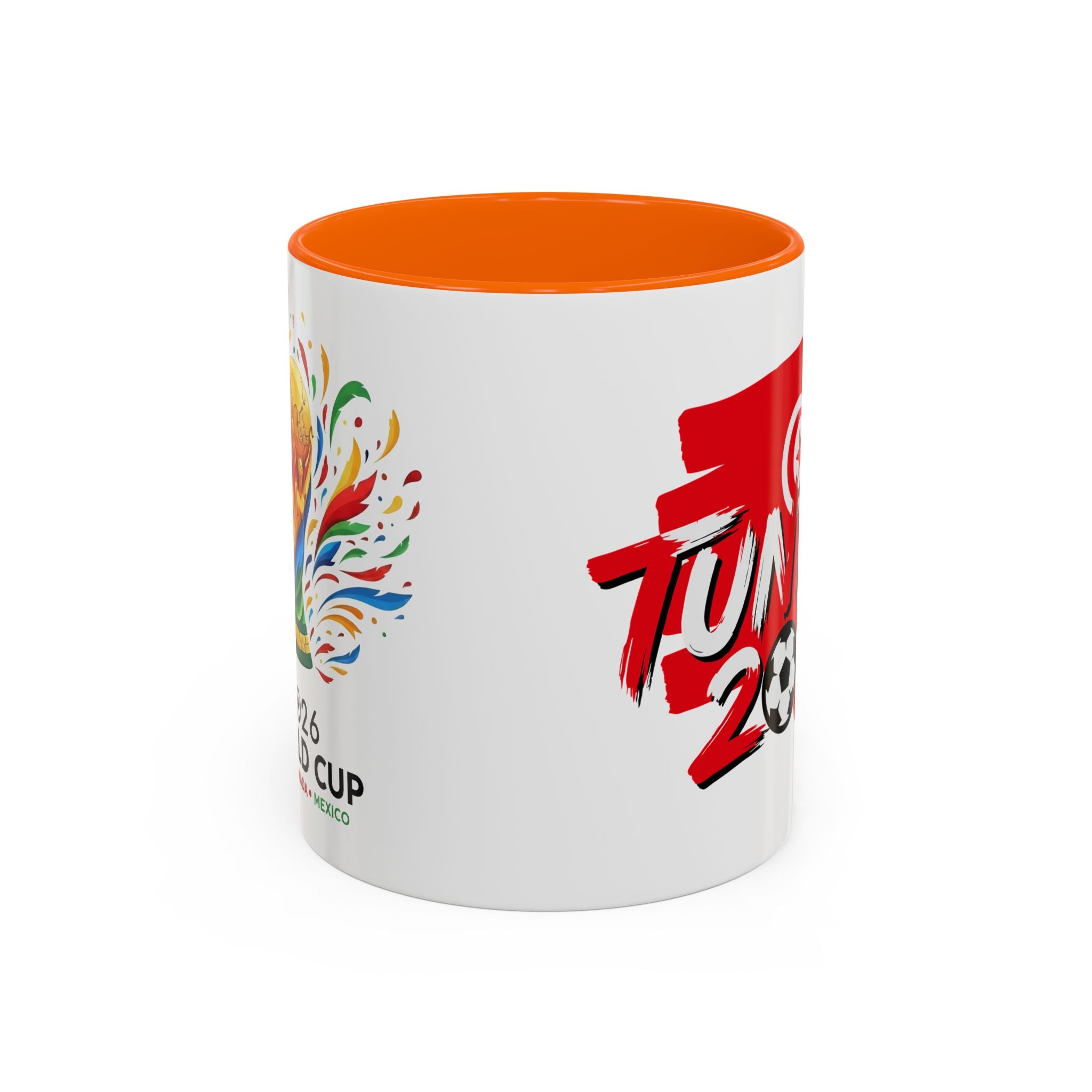 Tunisia 2026 Soccer Logo Mug | World Cup Fan Coffee Mug, Soccer World Cup 2026, Gift for Dad