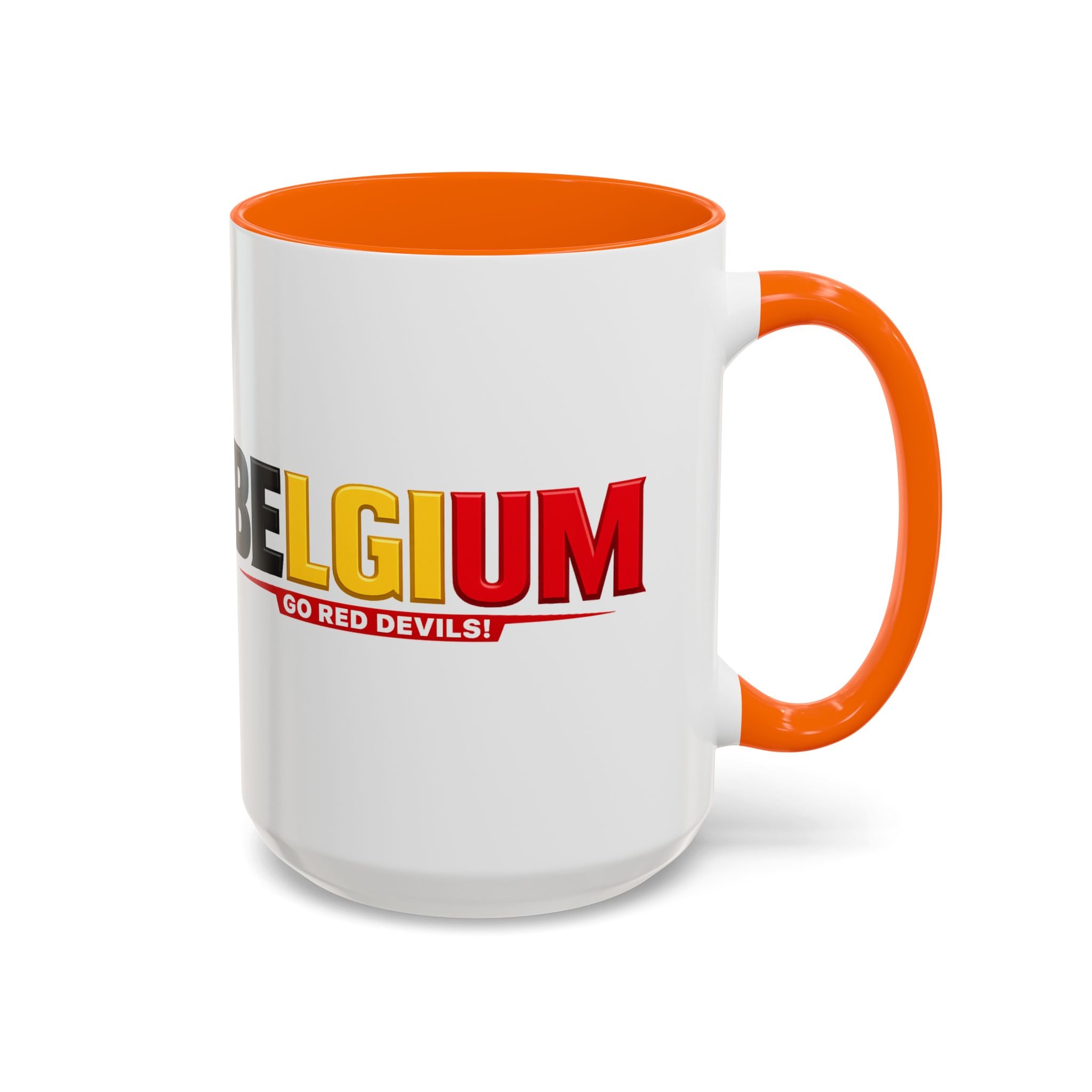 Belgium Go Red Devils Mug | Accent Coffee Mug 11oz 15oz