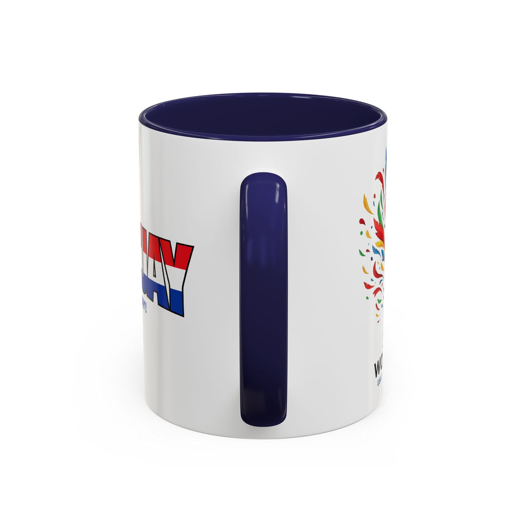 Paraguay Vamos Paraguay Mug | Accent Coffee Mug 11oz or 15oz, Soccer World Cup 2026, Gifts for Dad