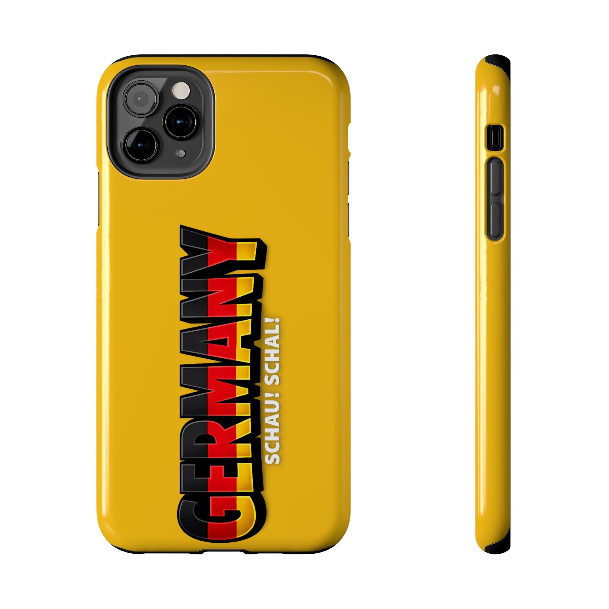 Germany Text Phone Case | Soccer Fan Phone Case, Protective, Glossy, World Cup 2026