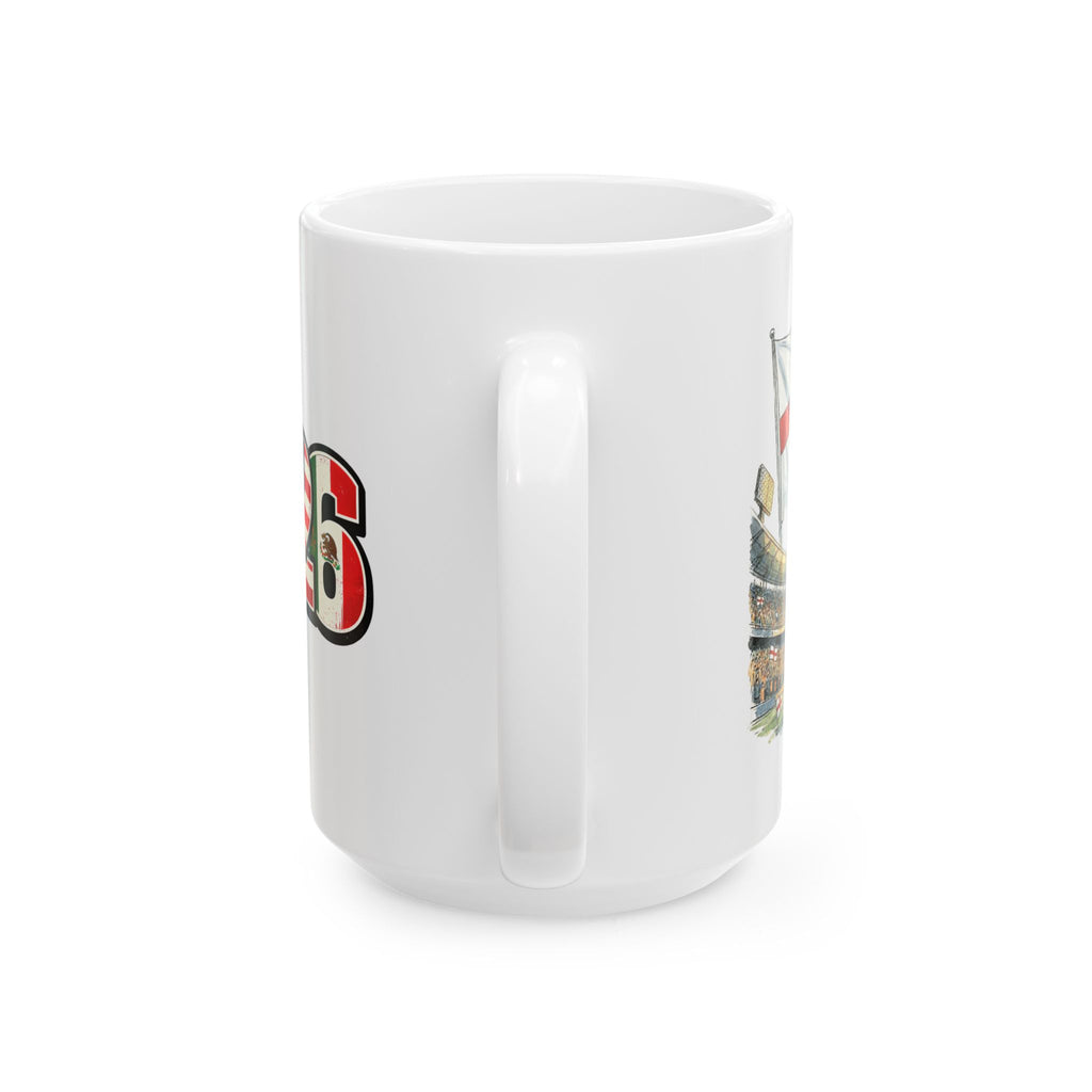 England Soccer World Cup 2026 Mug, Ceramic Cup, England Flag, Sports Gift